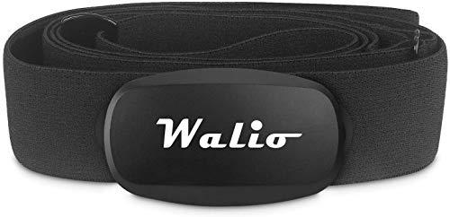 WALIO Pulse - Banda torácica con Sensor de Frecuencia Cardiaca Monitor Conexión Inalámbrico Ant+/2.4G y Bluetooth 4.0