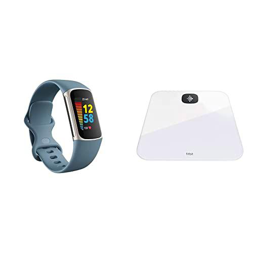 Fitbit Charge 5 Azul Acero Aria Air Blanco