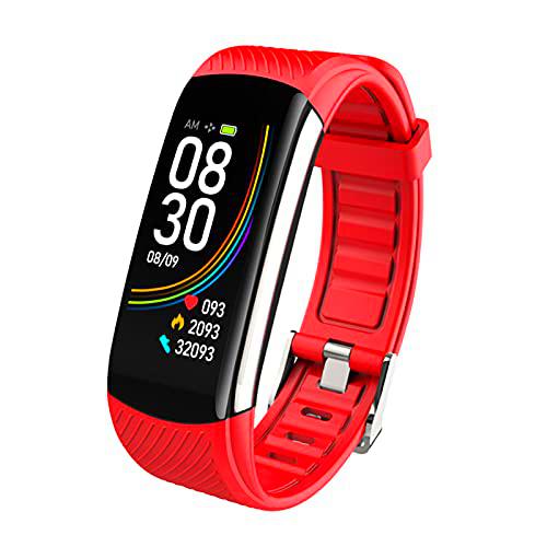 MicLee - Reloj deportivo inteligente Bluetooth, reloj de fitness para hombre y mujer