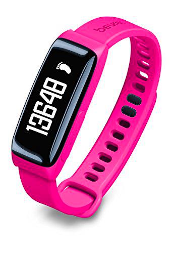 Beurer AS 81 - Sensor de actividad Bluetooth, compatible con App&quot;Body Shape&quot; y&quot;Health Manager&quot;, color rosa
