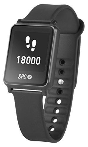 SPC Smartee Training-Smartband de 1.28&quot; (LCD, Bluetooth) Negro