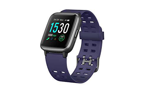 Funker S7 Morado Smartwatch, Reloj Impermeable IP68 Pulsera Actividad Hombre Mujer